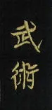 Schriftzeichen Wu Shu