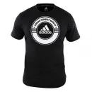 adidas T-Shirt Combat Sports schwarz/weiß