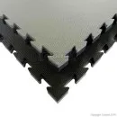Matte Tatami E40S grau/schwarz 100 cm x 100 cm x 4 cm