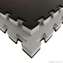 Puzzlematte Tatami J40L schwarz/weiß/grau 100 cm x 100 cm x 4 cm