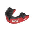 OPRO silber UFC Zahnschutz rot/schwarz