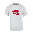 weisses T-Shirt Boxing Faust