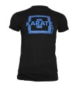 adidas T-Shirt MATS Karate schwarz/blau WKF