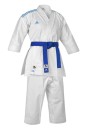 Adidas Karateanzug Kata Shori mit blauen Schulterstreifen