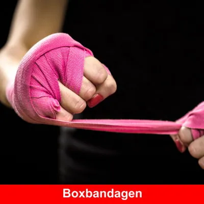 Boxbandagen für Boxhandschuhe