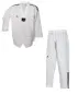 Preview: adidas Taekwondo suit, Adi Club 3, white lapel with shoulder stripes adidas logo