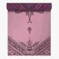 Preview: GAIAM Yoga Matte pink mit Lotus Blüte 6mm