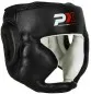 Preview: Head protection sparring genuine leather black