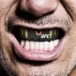 Preview: OPRO Zahnschutz UFC Platinum Fangzähne schwarz/gold