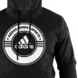 Preview: adidas Hoody Combat Sports schwarz/weiß