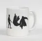 Preview: cup white printed with Aikido evolution