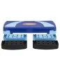 Preview: Aerobic stepper - blue height-adjustable stepping board