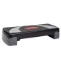 Preview: Aerobic stepper - stepping board black/grey height adjustable