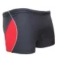 Preview: Badehose - Schwimmhose Bruno II graphit/rot