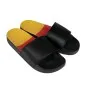Preview: Bathing slippers Germany black red yellow | bathing shoes slippers