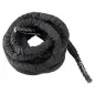 Preview: ÜBattle Rope corde d entraînement noire 12 mètres 08-03106