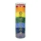 Preview: Vela perfumada Chakra colores del arco iris con aceites esenciales