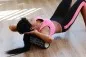 Preview: Faszienrolle Massagerolle Fitnessrolle schwarz