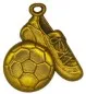 Preview: Fußball-Medaille, 53 x 50 mm bronze