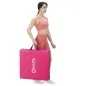 Preview: Colchoneta de gimnasia plegable rosa 180x60 cm