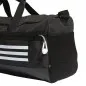 Preview: adidas Duffelbag schwarz/weiß S