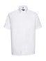 Preview: Camisa manga corta blanca
