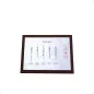 Preview: Placa de madera Dojo Kun caracteres | tablero de honor impreso