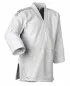 Preview: Traje de judo Adidas Contest J650 blanco con bandas plateadas en los hombros