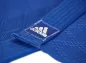 Preview: adidas Judoanzug Millenium blau/silbernes Logo adidas