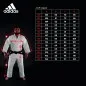 Preview: Judoanzug adidas Champion II IJF Größentabelle