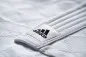 Preview: Judo suit adidas Training J500 white with black shoulder stripes