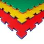Preview: Martial arts mat K20L green/red 100x100 x 2cm