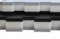 Preview: Matte Tatami J40L schwarz/weiß/grau 100 cm x 100 cm x 4 cm