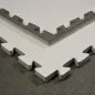 Preview: Wendematte Checkerd schwarz/grau - 100 x 100 x 2,0 cm