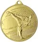 Preview: Medaille Karate 4,5 cm gold