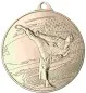 Preview: Medaille Karate 4,5 cm silber