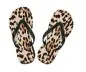 Preview: Leopard print flip flops