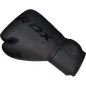 Preview: Boxing gloves RDX F6 black matt