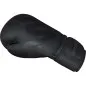 Preview: Boxing Gloves Training Noir Black Synthetic Leather