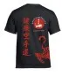 Preview: T-Shirt Kenko Karate Dojo Limeshain schwarz hinten