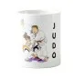 Preview: Becher - Kaffeetasse - Tasse Judo Schulterwurf
