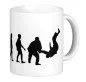 Preview: Mug blanc imprime avec Karate Evolution