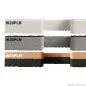 Preview: Tapis Tatami W20P aspect bois gris clair blanc/blanc 100 cm x 100 cm x 2cm