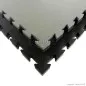 Preview: Matte Tatami E40S grau/schwarz 100 cm x 100 cm x 4 cm
