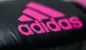 Preview: adidas Boxhandschuh Competition Leder schwarz|pink 10 OZ