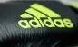 Preview: adidas Boxing Gloves Competition Leather black|neon green 10 OZ