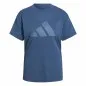 Preview: adidas Damen T-Shirt blau melage TEE 3.0