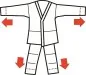Preview: traje de Judo niños dos tallas