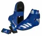 Preview: adidas Pro Kickboxen Fußschutz 300 blau|silber