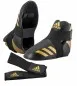 Preview: adidas Pro Kickboxen Fußschutz 300 schwarz|gold